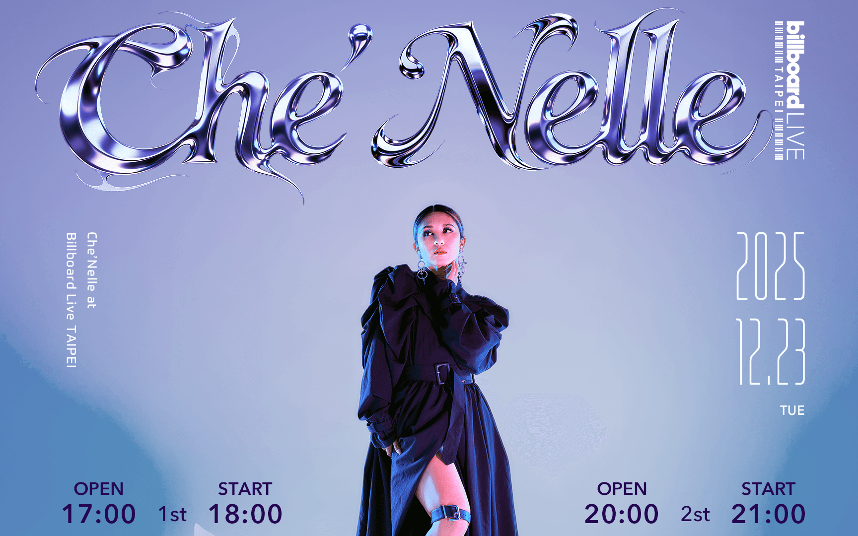 Che'Nelle at Billboard Live TAIPEI