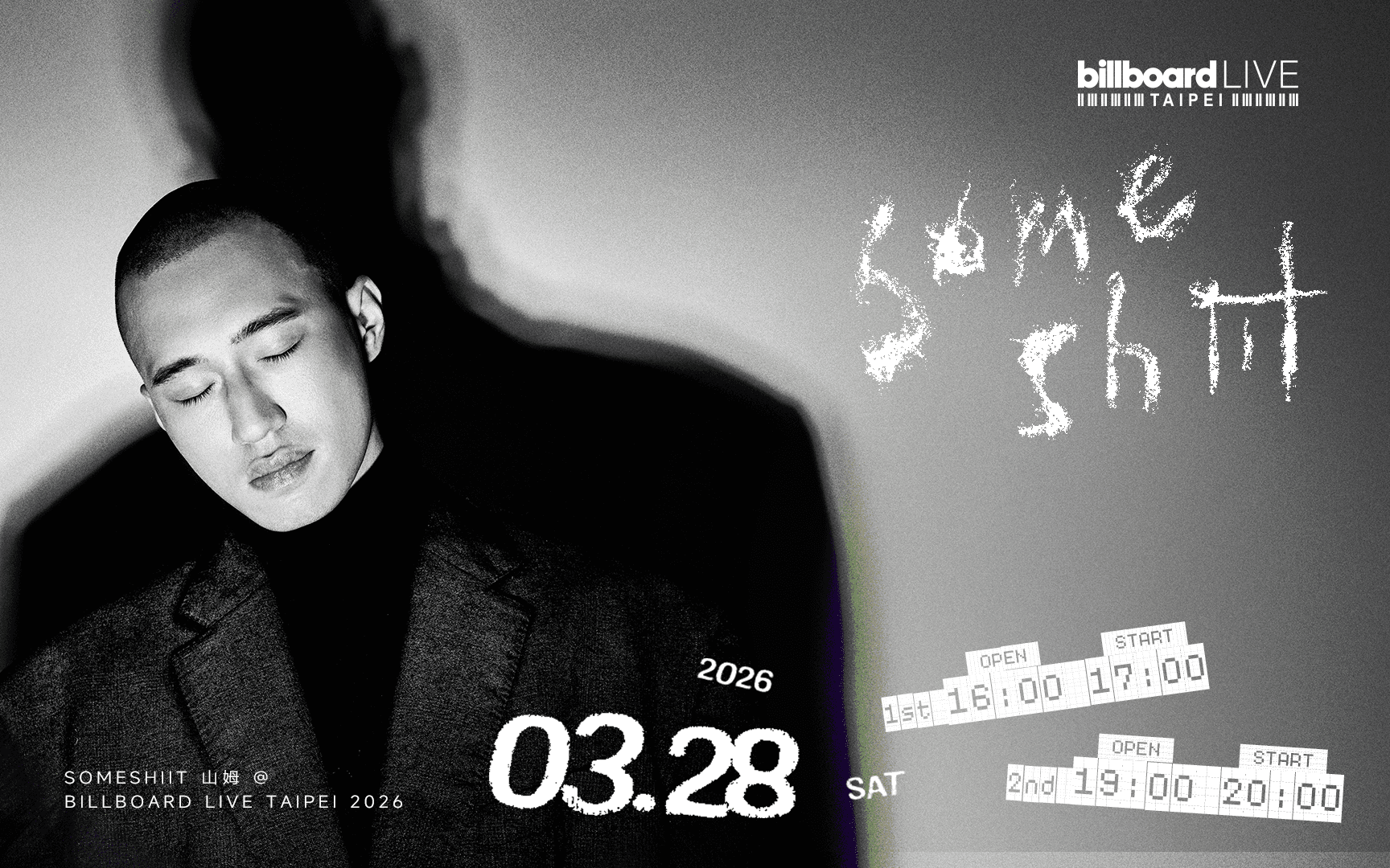 someshiit 山姆@ Billboard Live TAIPEI