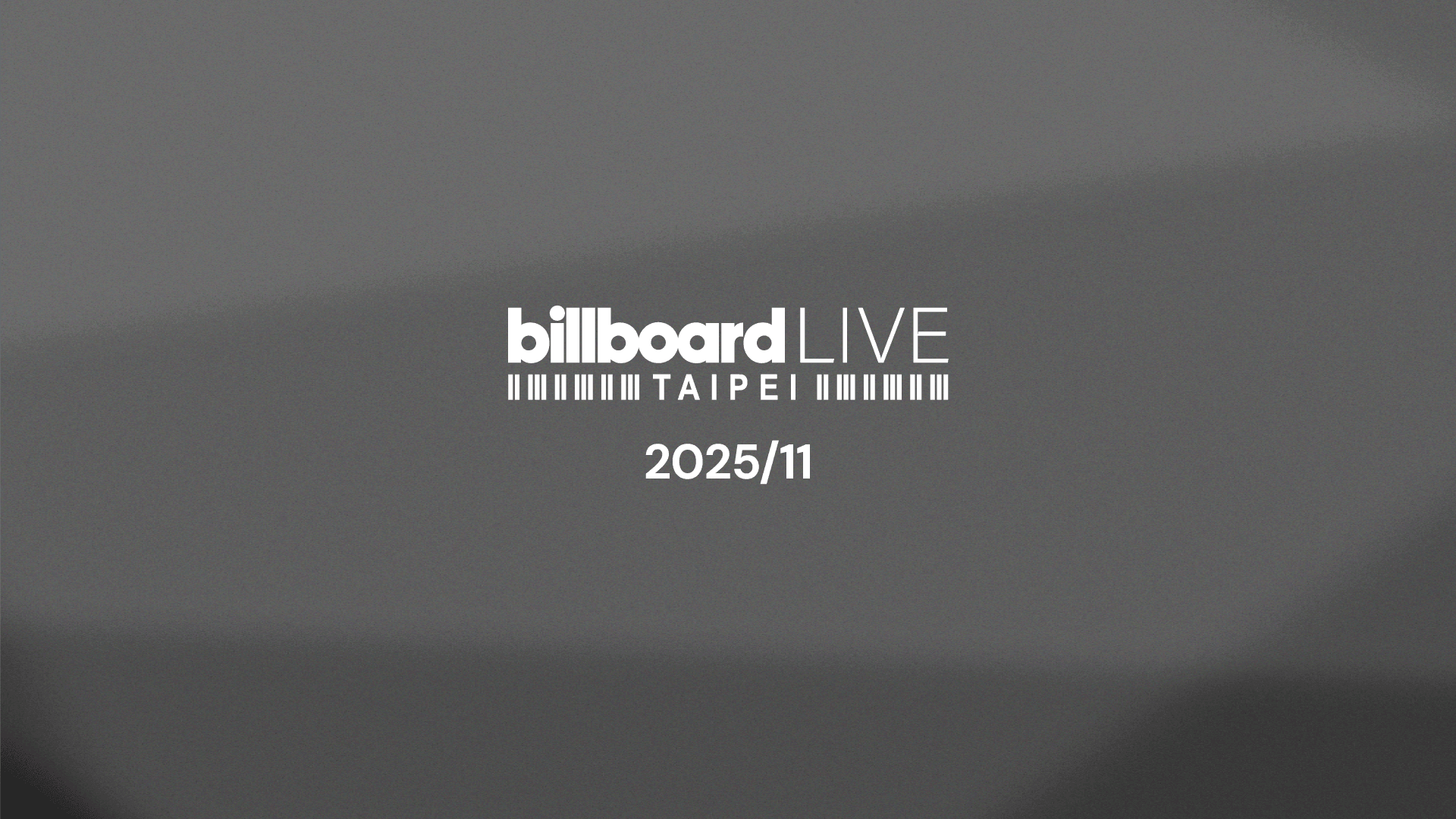 11月演出總覽 | Billboard Live TAIPEI