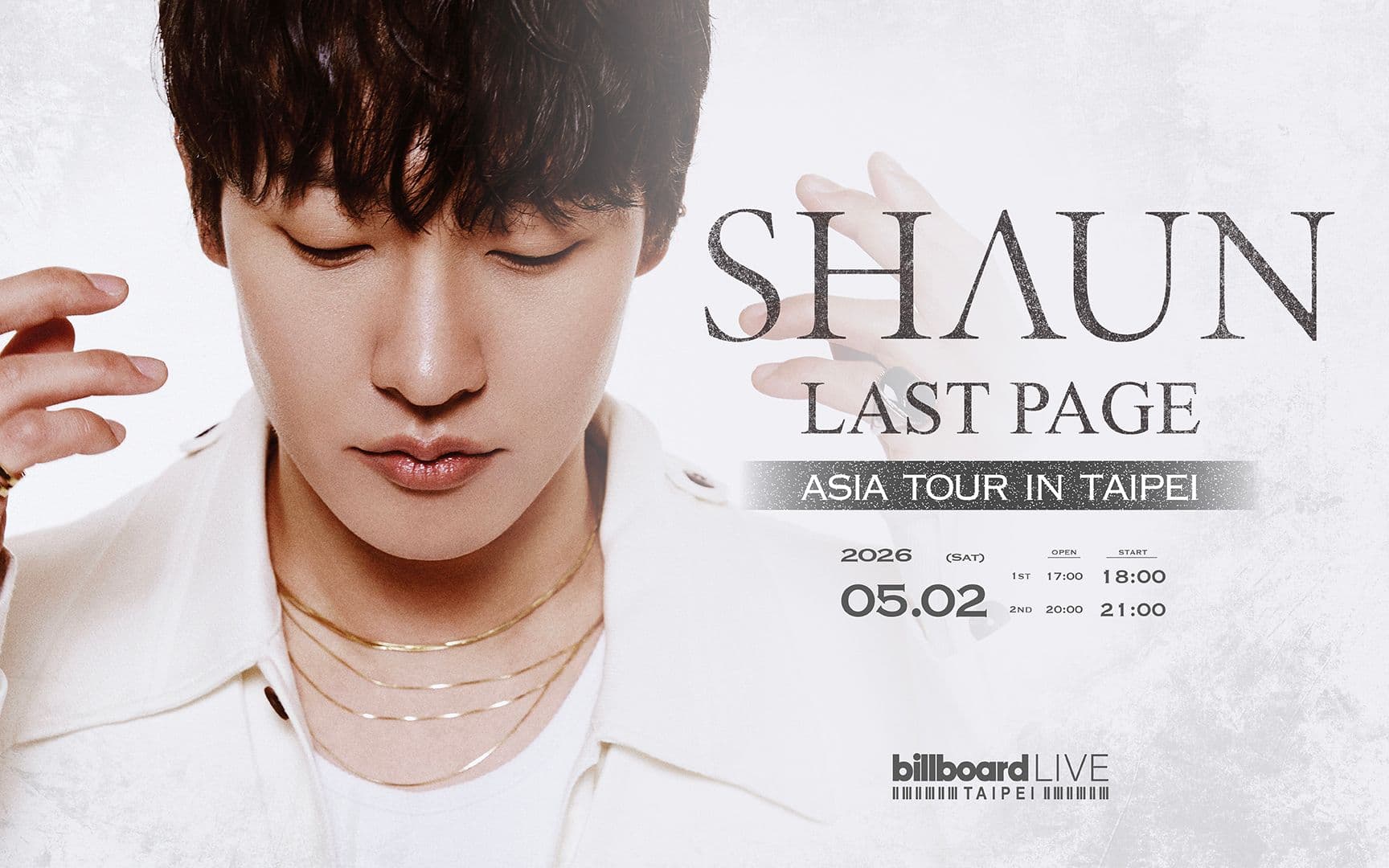 SHAUN 'LAST PAGE' ASIA TOUR IN TAIPEI