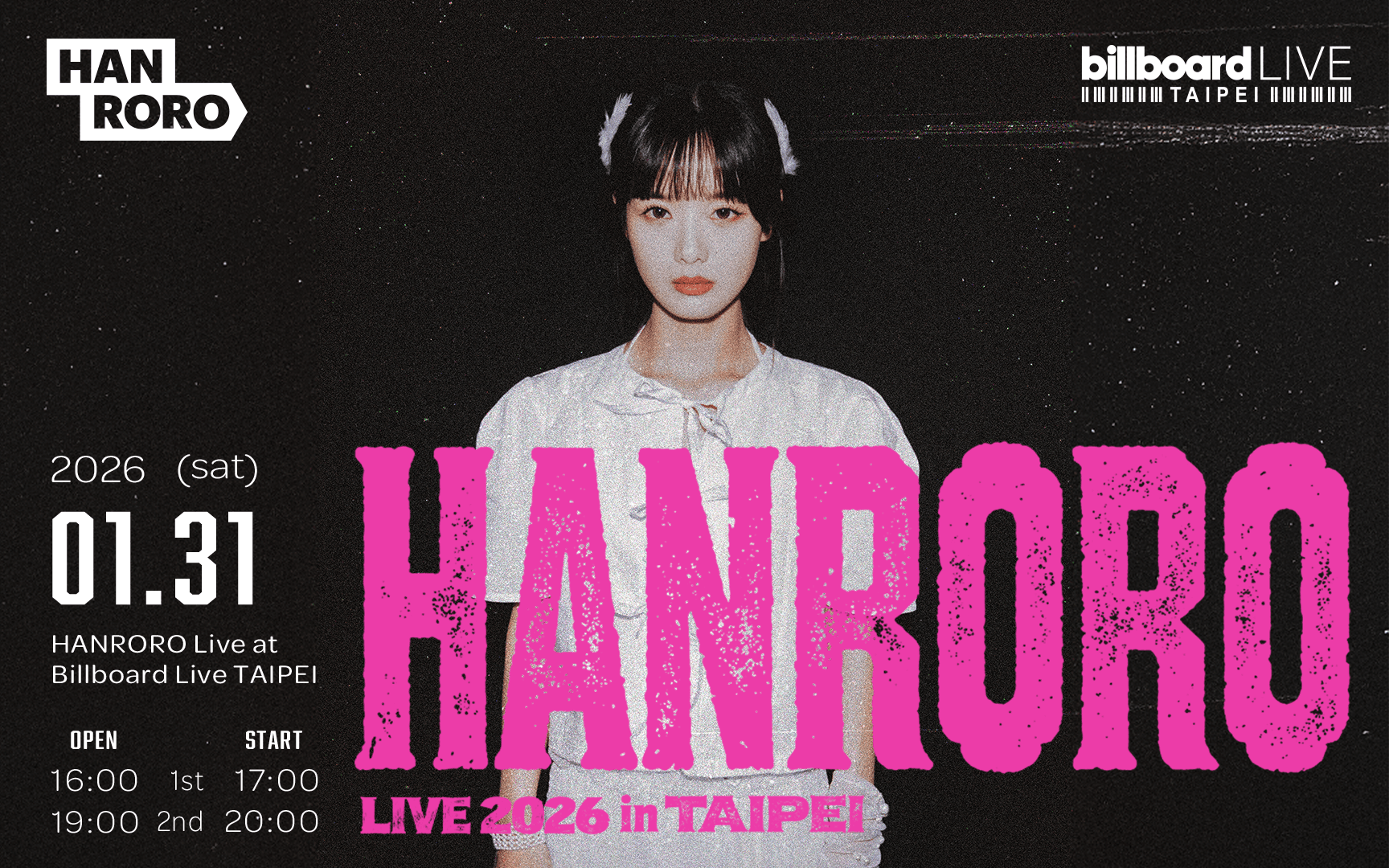 HANRORO LIVE 2026 in TAIPEI